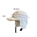 Gorro de invierno impermeable con orejeras 58–62 cm Unisex Trapper Aviator Trooper Bomber Cap Gorro reversible cálido con protectores de oído Poliéster 4