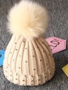 Gorro de invierno infantil con pedrería 6