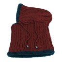 Gorro de invierno para hombre con calentador de cuello. 10