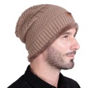 Gorro de invierno para hombre con pelo J2936 3