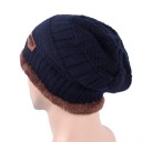Gorro de invierno para hombre con pelo J2936 5