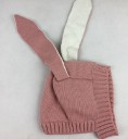 Gorro de invierno para niños con orejas de conejo. 2