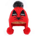 Gorro de invierno para niños con orejeras 2