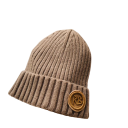 Gorro de lana de invierno para mujer 55–59 cm Gorro de marca fuerte y cálido de lana densa Sombrero de moda elegante Varios colores Gorro de invierno estiloso 9