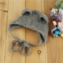 Gorro de malha para crianças com orelhas 5