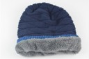 Gorro de malha unissexo de inverno em várias cores 1
