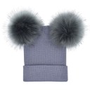 Gorro de mujer con pompones J2787 7