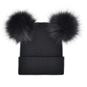 Gorro de mujer con pompones J2787 3