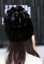 Gorro de mujer de piel de conejo J776 9