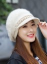 Gorro de pele sintética para senhora J2794 7