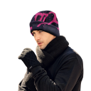 Gorro de punto de invierno con estampado de letras Gorro de acrílico cálido 56–58 cm Gorro unisex de moda hip hop Gorro deportivo informal para hombres y mujeres 3
