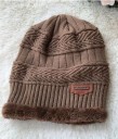 Gorro de punto reversible para mujer J788 5