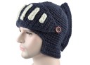 Gorro divertido masculino com cobertura para a boca 4