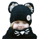 Gorro e cachecol para crianças J1851 10
