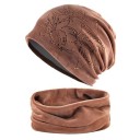 Gorro feminino com cachecol 10