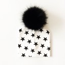Gorro infantil com pompom peludo Stacey 5