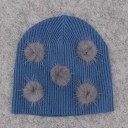 Gorro infantil con pompones Natasha 11