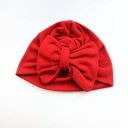 Gorro infantil de algodón con lazo 3