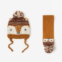 Gorro y bufanda de invierno para niños 2