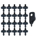 Gotejador final de rega 20 pcs 6