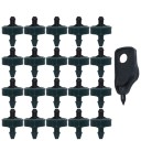 Gotejador final de rega 20 pcs 8