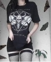 Gotisk T-shirt til kvinder A1227 1