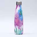 Gourde en acier inoxydable avec motif floral 5