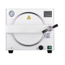 Gőz autokláv dentális és kozmetikai eszközök számára 18 l, rozsdamentes acél kamra, teljesítmény 900 W, 121 °C/25 perc vagy 134 °C/6 perc, fehér 1