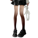 Gradientné dámske pančucháče s prechodom farieb, hustota 80D, veľkosť 150–173 cm a 40–65 kg, nylon a spandex, na párty aj denné nosenie 9