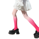 Gradientné dámske pančucháče s prechodom farieb, hustota 80D, veľkosť 150–173 cm a 40–65 kg, nylon a spandex, na párty aj denné nosenie 13