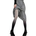 Gradientné dámske pančucháče s prechodom farieb, hustota 80D, veľkosť 150–173 cm a 40–65 kg, nylon a spandex, na párty aj denné nosenie 18