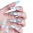 Gradientné maliarske gély na nechty 9 farieb UV LED paletka pre ombré prechody detailné vzory DIY aj profesionálny dizajn 3