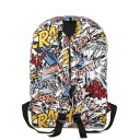Graffiti Canvas Backpack 2
