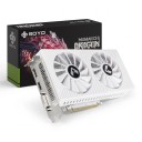 Grafická karta SOYO Radeon RX580 Dvojitý chladič 8 GB GDDR5 PCI Express 3.0 x16 HDMI DisplayPort DVI Biela Pre hranie a vykresľovanie videa 1