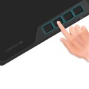 Grafický tablet GAOMON S620 s perem 4 expresní klávesy Pracovní plocha 21,1 x 17,4 cm Kompatibilní s Androidem Černý pro digitální kreslení 2