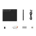 Grafický tablet GAOMON S620 s perem 4 expresní klávesy Pracovní plocha 21,1 x 17,4 cm Kompatibilní s Androidem Černý pro digitální kreslení 3