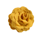 Grampo de cabelo 9 x 9 cm Grampo decorativo de cabelo com flor de tecido Clipe de plástico para cabelo Acessório de cabelo feminino 16