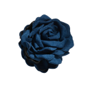 Grampo de cabelo 9 x 9 cm Grampo decorativo de cabelo com flor de tecido Clipe de plástico para cabelo Acessório de cabelo feminino 14