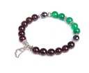 Granaat kralen armband 10