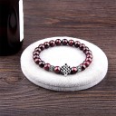 Granaat kralen armband 1