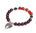 Granaat kralen armband 9