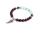 Granaat kralen armband 12