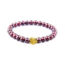 Granaat kralen armband 3