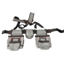 Grand étui pour perceuse avec ceinture Sac à outils à verrouillage rapide Ceinture portable pour perceuse manuelle Construction renforcée Universelle 6