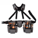 Grand étui pour perceuse avec ceinture Sac à outils à verrouillage rapide Ceinture portable pour perceuse manuelle Construction renforcée Universelle 7