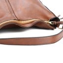Grand sac à main pour femme à porter à l'épaule avec une seule anse et une bandoulière amovible Cuir synthétique Fermeture zippée Poches 8