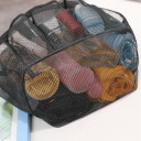 Grand sac de plage en filet 20 cm Hauteur Espace de rangement 18 x 14 cm Sac pratique pour la plage Serviette Maillots de bain Jouets Achats 5