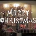 Grande autocollant de Noël pour vitre 3
