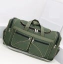 Grande borsa da viaggio a spalla Per vacanze e gite nel fine settimana Tasche anteriori e laterali con zip Tessuto oxford 34 x 26 x 69 1