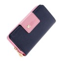 Grande porte-monnaie stylé pour femmes J2984 2